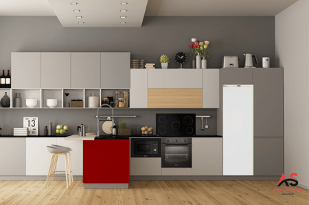 بكج أجهزة مطبخ بلت ان من البا - سطح غازي 5 شعلات لون اسود + مايكرويف بلت ان  10 برامج 23 لتر + فرن كهربائي 60 سم 9 وظائف 69 لتر + ثلاجة  بلت ان كامل