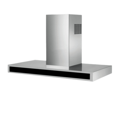 بولم BULM - شفاط جداري حرف تي استيل - شاشة سوداء زجاجية تعمل باللمس  - 3 سرعات - 90 سم - قوة شفط عالية 1000 م3 ساعة - TOUCHNERO90