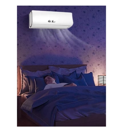 دبليو بوكس بلاس مصنع جري - مكيف سبليت توربو 24 وحدة - تبريد فقط - قوة تبريد 21000 وحدة حرارية - أبيض - WBSP24CPLUS