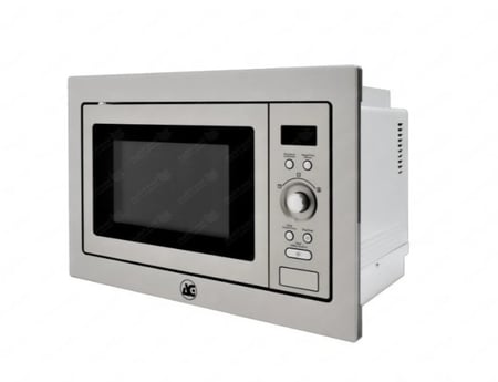 اي جي الكتريك AG electric -  ميكرويف بلت ان - 20 لتر - استيل  - 60*38 سم - قدرة الميكروويف 700 واط - قدرة الشواية 800 واط - مواد تصتنيعيه من الفولاذ المقاوم للصدا - MEG50K