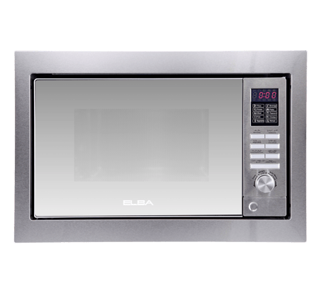 إلبا الايطالية ميكرويف بلت-إن معا شواية - 31 لتر - 10 برامج مخزنة لسهولة الاستخدام ( 2*1= ميكرويف - شواية ) - البدء السريع (Turbo) أنظمة أمان  خاصية إزالة التجميد - القدرة الكهربائية للميكرويف 1450 واط - القدرة الكهربائية للشواية 1150 واط - MAC 31