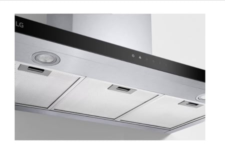 ال جي LG - شفاط عرض 90 سم بشفط قوي مع التحكم باللمس - إضاءة LED - قوة أكبر، ضوضاء أقل صُمم شفاط LG ليوفر قدرة هائلة على الشفط وبلا ضوضاء. - HC7Z3625S