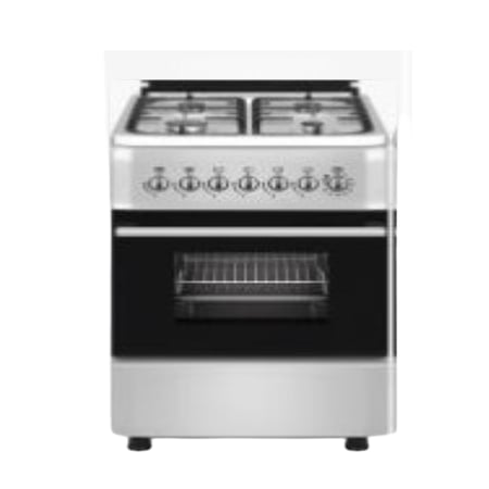 فرن MASTERgas ماستر جاز - 4 شعلات غاز شبك ثقيل - مفتاحين منفصلين للفرن - شواية - إشعال ذاتي صمام أمان – 50 * 55 سم – تركي - MGF5540G2-HI