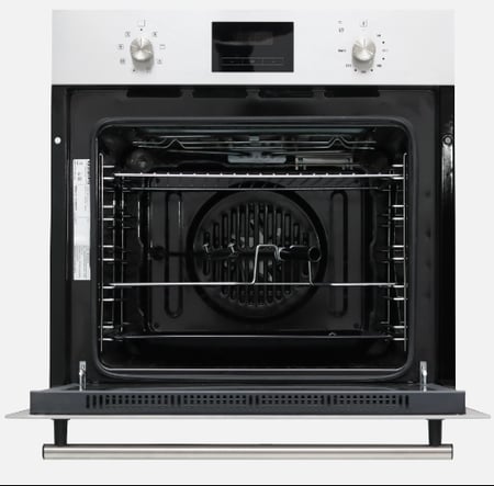 فرن كيتشن برو kitchen pro  كهرباء بلت ان- 8 وظائف ديجتال ايطالي - مروحة تبريد داخليه - مروحة توزيع الحرارة - إطار كامل على الباب من الاستلش استيل لحماية الزجاج - KP608/EL
