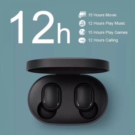 شاومي | الاصلي سماعة بلوتوث Xiaomi | Redmi AirDots 2 Bluetooth Earphone 5.0 Mi Earbuds Basic 2 TWSEJ061LS