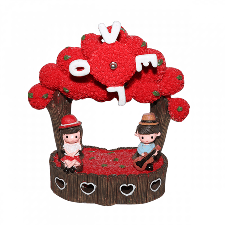 تحفة فنية بموسيقا واضاءة ملونة