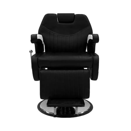 كرسي حلاقة رجالي أسود و أبيض 2689