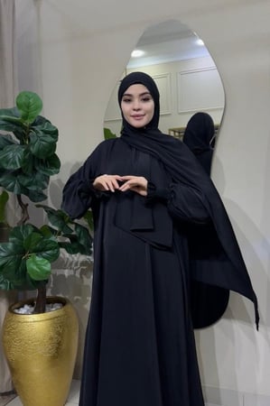 عباية العمره بشكل جديد