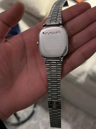 ساعة كاسيو LTP فضي