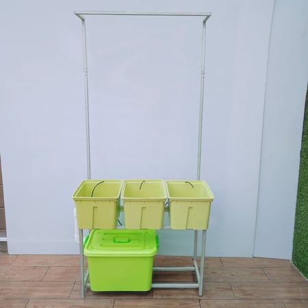 نظام دتش بكت بلس مفرد مع حامل | 3 شتلة