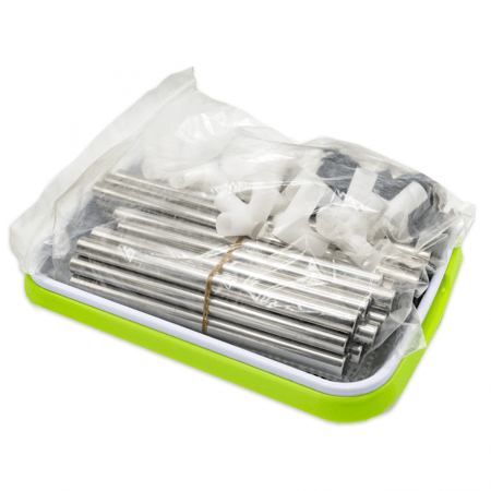 مجموعة صواني مكروجرين مع الستاند