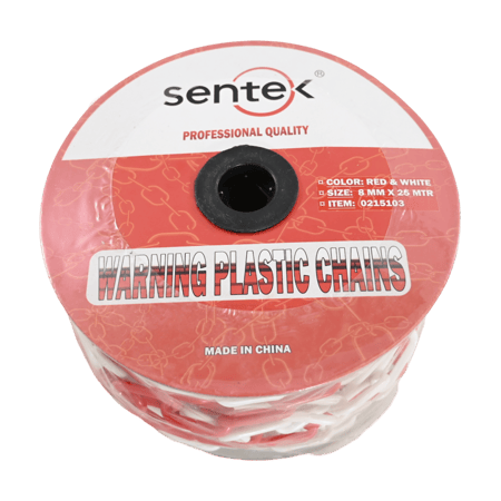 سلسلة تحذيرية بلاستيك 25 متر صيني