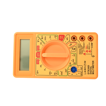 مقياس ترمو متر رقمي متعدد اصفر K10149 لوازم