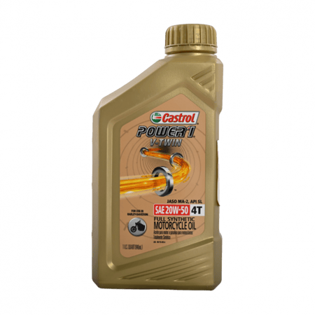 كاسترول زيت دراجه ناريه ذهبي 4T 20W50 POWER1
