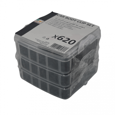 علبة كلبسات بلاستيك 620 حبه