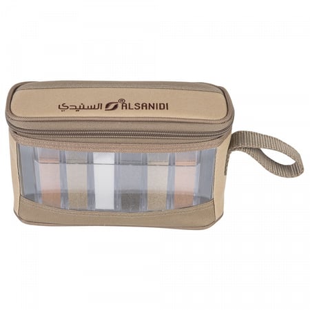 شنطة بهارات 6 علبة بلاستيك  SN10754-ND