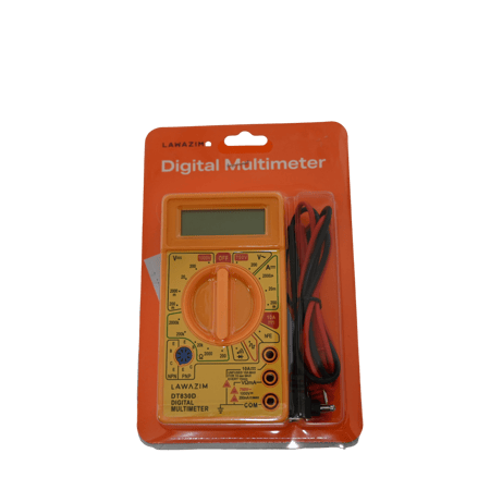 مقياس ترمو متر رقمي متعدد اصفر K10149 لوازم