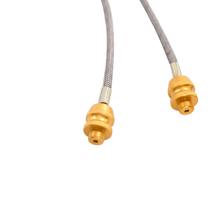 هوز غاز 450 جرام مزدوج 2/مخرج 80 سم