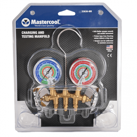 ساعة تعبئة ومقياس  الفريون Mastercool