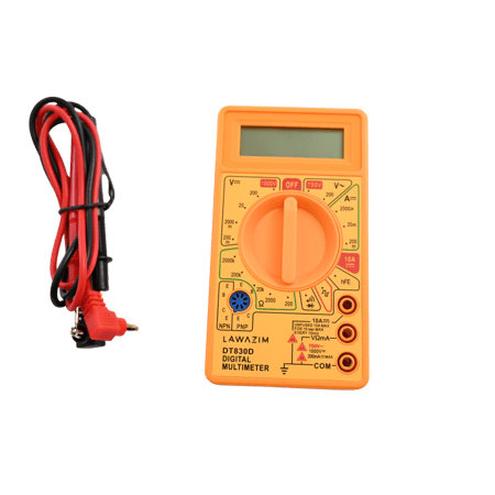 مقياس ترمو متر رقمي متعدد اصفر K10149 لوازم