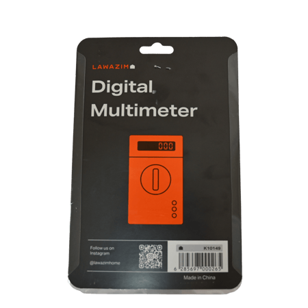 مقياس ترمو متر رقمي متعدد اصفر K10149 لوازم
