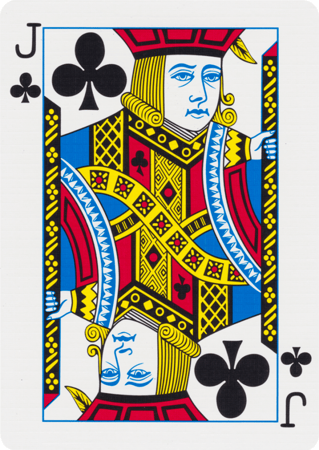 ورق لعب بلوت رويال زن - احمر