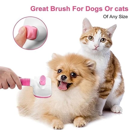 مشط مناسب للقطط والكلاب من جميع الأحجام