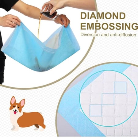 وسائد تدريب كلاب مانعة للتسرب وسريعة الامتصاص من متجر تفاصيل الأليف