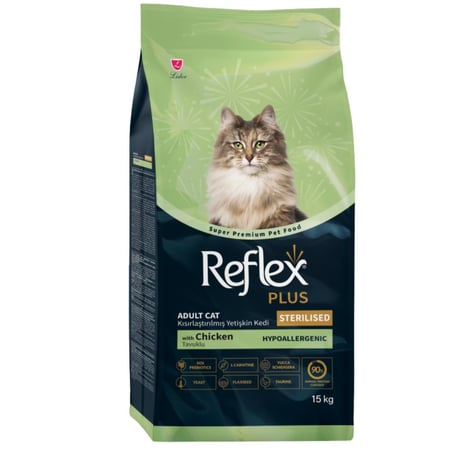 ريفلكس بلس طعام جاف للقطط البالغة دجاج 1.5 كجم