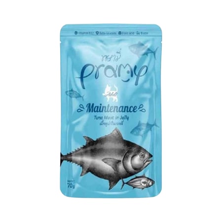 برامي طعام رطب للقطط البالغة بنكهة التونة في الجيلي 70جم