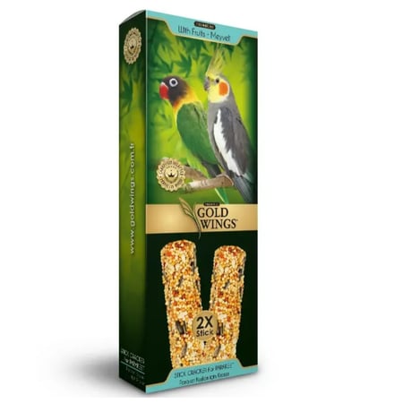 جولد وينجز مكافآت اعواد للكروان بالفواكه 240 جم