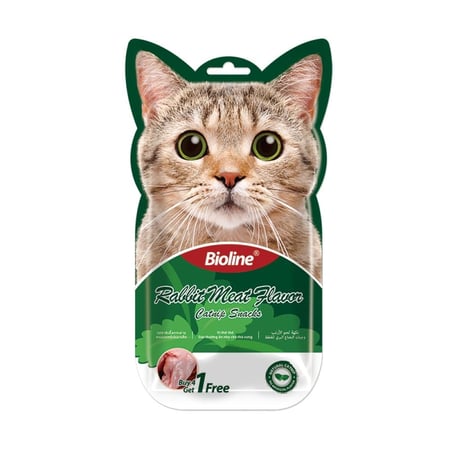 مكافات بيولاين مع الكاتنيب نكهات متعددة للقطط 5×15جم