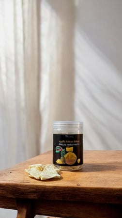 أناناس مجفف بالتبريد