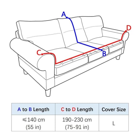 طقم غطاء كنب ٤ قطع جكارد مقاوم للماء ( عازل ) - رصاصي غامق