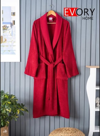 روب استحمام تركي قطن 100% قطعة واحدة - عودي