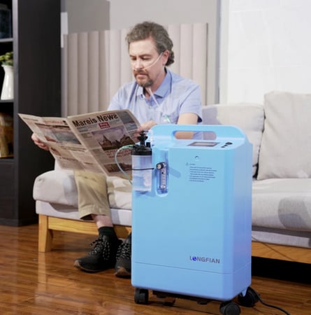 جهاز توليد اكسجين 5 لتر لونجفيان JAY - 5BW