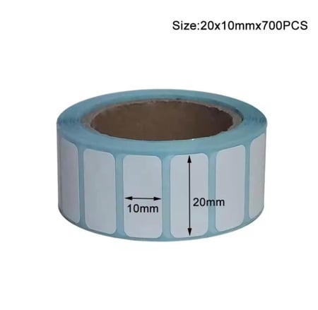 أوراق طباعة ملصقات حرارية صغيرة مميزة ورق نماذج وأشكال متعددة