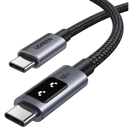 الأصلي كيبل شحن فائق للابتوب والجوال 100 واط من UGREEN أحدث إصدار