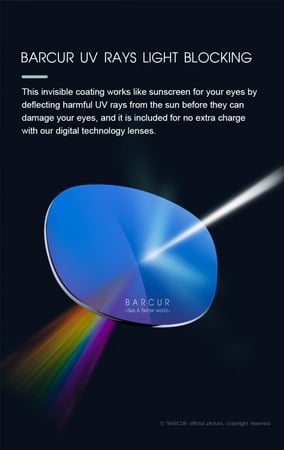 نظارات شمسية نسائية من باركور مقاومة للأشعة فوق البنفسجية بمعيار UV400