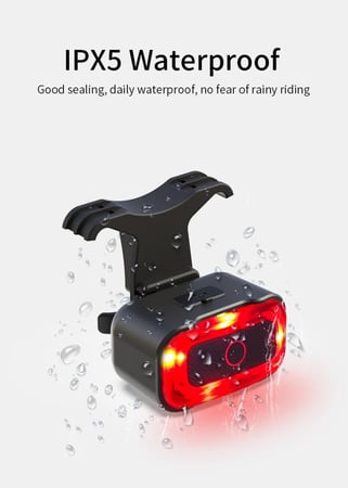 ضوء نور خلفي للدراجة الهوائية بخصائص مميزة