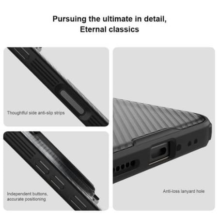 كفر Nillkin CamShield Prop لهاتف هونر ماجيك 8 برو Honor Magic 8 Pro - مع حماية كاملة للكاميرا ودعم مغناطيسي