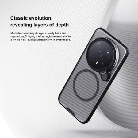 كفر Nillkin CamShield Prop لهاتف هونر ماجيك 8 برو Honor Magic 8 Pro - مع حماية كاملة للكاميرا ودعم مغناطيسي
