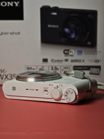 كاميرا ديجيتال سوني Sony DSC-wx350 white w/box