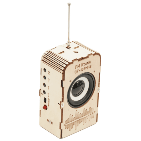 بكج ألعاب STEM إلكترونيات صوتية | مجموعة اختراعات أطفال راديو وبلوتوث