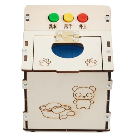 غسالة يدوية الصنع DIY - تجربة STEM في الهندسة الميكانيكية و الاختراعات