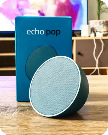 سماعة أليكسا بصوت قوي