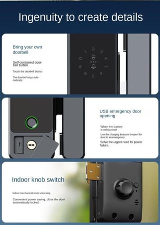 قفل ذكي Tmw Glass