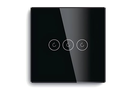 مفتاح إضاءة [Tmw] لمس ذكي 3 أزرار