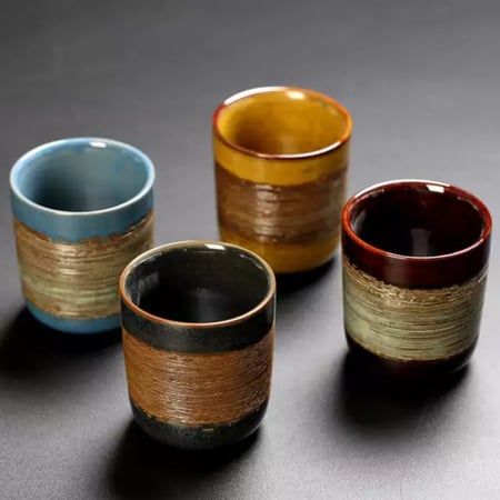 كوب كورتادو لون اصفر  160 مل