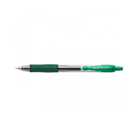 بايلوت G2 قلم جل ضغاط أخضر